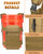 Backpack for 5 Gallon Buckets, Universal Bucket Organizer with Pocket
