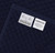 COTTON CRAFT Pool Lounge Chair Cover - 2 Pack Euro Spa Waffle Weave - Navy