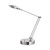 Alera ALELED900S 11 in. W x 6.25 in. D x 26 in. H Adjustable Brushed Nickel LED Task Lamp with USB Port