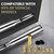 Finafedom Chrome Bullet Antenna 50 Cal Bullet for Truck Antenna Replacement
