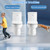 Automatic Toilet Flusher Kit, Touchless Motion Sensor Flush for Toilet, 12” Sensor Range, Battery-Powered, Easy Install, Compatible with Most Toilets CN27B KERDE