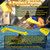 Floating Marine Boat Prop 1-1/16" Polymer Propeller Wrench & Prop Stop Propeller Stop Fit Mercury/Mercruiser/OMC,for All Outboard & Stern Drive Applications,Light-Weight, Rustproof Plastic,Yellow