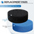 2Pcs Coarse‑Fine Pond Filter Pads Compatible with Aquanique QFP900/1250UV