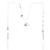 RENIAN Jewelry Photography Props Board Acrylic Frame Tabletop Stand for Studio Shooting Necklaces, Stud Earrings and Earrings Drop Dangle Display Holder
