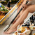 Long Handle Foot Pumice Stone for Feet Shower Callus Dead Skin Remover