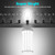 FanNicoo LED Corn Light Bulb 500W Equivalent 60W 6000Lumen 6500k E39 Mogul Base LED Corn Bulb Large Area Cool Daylight White Corn Lamp for Indoor Outdoor Garage Warehouse Factory Workshop