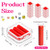 60Pcs(20Box) Diamond Art Pen Wax Refills,Rhinestone Picker Tool Wax Refills