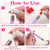 60Pcs(20Box) Diamond Art Pen Wax Refills,Rhinestone Picker Tool Wax Refills