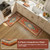 Collive Boho Cushioned Kitchen Mat, Anti Fatigue Mats for Kitchen Floor