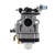 Upgrade 15mm Replace Carburetor kit Air Filter Manifold Inatake Pipe Compitable with 33cc 43cc 47cc 49cc 50cc 2 Stroke Carburetor Pocket Bike Atv Stand-up Scooters Dirt Bikes (red)