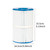 Oval Filter Spa Filter PDM30 Pool Filter Cartridge Replacement for Dream Maker Hot Tubs 461269, 30 Sq.ft Hot Tub Filter Cartridge, 2Pack