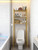 Chilihuala 3-Tier Over Toilet Storage, Anti-Tilt, 64" H, Gold