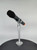 Podium Microphone Stand Holder Wall Mount with Flexible Gooseneck Arm 6inch,Thread Desktop Mount Insert, Multi-function DIY Holding Mic,Phone, Make-up Mirror,5/8male&Female5/8 in Silver.