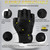 HOAOPINY Workout Gloves Padded Weight Lifting Gloves for Men/Women, [3MM Gel] Fingerless Grip Gym Fitness Gloves Exercise Black-XXL