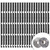 Swess 9in Outside Classic Rib Profile Foam Metal Roof Closure Strips, Panel Foam Closure Strips 9" Fit for Metal Roofing R Panels 3 FT Long Roof Sheets Seal Insulation(20 Pcs)