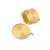 Keloid Pressure Earring for Women Men Small Compression Earrings for Swelling (Gold)