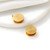 Keloid Pressure Earring for Women Men Small Compression Earrings for Swelling (Gold)