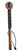 SE 55-Inch Bigfoot Stamped Hard Pine Hiking, Walking, Trekking Stick with Metal Reinforced Rubber Tip (WS637-55RH-BP)