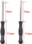 Hippotech 12 PCS Carburetor Adjustment Tool with Acircle Scredrivers for Common 2 Cycle Carburator Adjusting Small Engine Carb Tune up Adjusting Tool