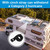 MQLD RV Air Conditioner Cover Camper Trailer AC Unit Cover for Roof top a/c