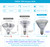 Vinaco PAR30 Long Neck Halogen Bulb 75W 120V E26 Base Warm White 3000K