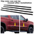 G-PLUS Body Side Molding Trim 1/18" Compatible with 2014-2018 Chevy Silverado/GMC Sierra Crew Cab,4pcs (Black)