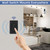 Sunmerit Wireless Dimmer Switch (Black), 2 Remote Light Switch and 1 Receiver kit, Compatible with Alexa Voice Control, Smart Wall Switch Lighting Fixture for Ceiling Lights Pendant Lamps