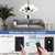 Sunmerit Wireless Dimmer Switch (Black), 2 Remote Light Switch and 1 Receiver kit, Compatible with Alexa Voice Control, Smart Wall Switch Lighting Fixture for Ceiling Lights Pendant Lamps