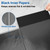 Sooez Art Portfolios 11x17, Portfolio Folder with 30 Pockets & Black Inner