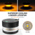 NeaLia Magnetic Wireless Beacon Light, USB-C Strobe Light, Amber