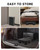 LIFTOZA Adjustable Step Stool for Adults, Bed Step Stools, 600 LBS Capacity Safety Wide Step Platform, Indoor and Outdoor Steps for Seniors, Non-Slip Stepping Stool Elderly Assistance, Black