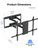 Suptek Heavy Duty TV Wall Mount for 60-120 Inch TVs Holds up to 264 lbs