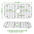 28" x 15" Sink Protectors for Kitchen Sink with Sink Strainers