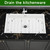 28" x 15" Sink Protectors for Kitchen Sink with Sink Strainers