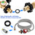 15 Pcs Propane Tank Gasket + 15 Pcs Rubber O Rings for All Soft Nose POL Fittings, Propane Tank Seal Gas Tank' Sealer for Propane' Gas Adapters Regulators Valves Connectors