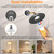 Rechargeable Light Bulbs with Remote and Timer, E12 Magnetic Base, 2 Pack