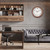 Vigorwise 14 Inch Wood Wall Clock Retro Wooden Wall Clocks Battery Operated