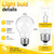 60 Watt Incandescent Light Bulbs, A19 Shatter Resistant Rough Service Light Bulb, Soft White, E26 Medium Base, Dimmable (4Pack)