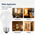 60 Watt Incandescent Light Bulbs, A19 Shatter Resistant Rough Service Light Bulb, Soft White, E26 Medium Base, Dimmable (4Pack)
