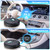 DESOBRY CD Player Portable with Speakers & FM Transmitter, Earphones, AUX