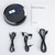 DESOBRY CD Player Portable with Speakers & FM Transmitter, Earphones, AUX