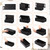 Fuyoooo 12 Pack CD Storage Boxes Corrugated Cardboard CD Case Holder Bulk