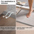 VLKAVIVA Carpet Edge Trim Binding Rug Protector Thin Rugs DeepGrey 6.6FT