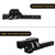 Fullwatt Folding 2" Trailer Hitch Adapter Hitch Extender with 16.3'' Length