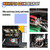 2PCS Battery Terminal Connectors with 3 Way -12V Automotive Top Post Battery Wire Cable Terminals Clamp Connectors Kit, Universal Positive and Negative Set, Copper Plate with 3 Bolt for Car Van Boat