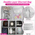 Large Lockable Adult Toy Storage Bag,Toy Box Adult Toy Gaming Storage Organizer Case,2-Layer Discreet Toy Bag with Dual Locks,Reusable Storage Box and Toy Bags for Women and Men