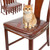 kenaeooe 6 Pack 20'' x 17'' x 4'' Plastic Chair Covers Chair Covers for Dining Chairs Clear PVC Seat Protectors Waterproof Scratch Resistant with Adjustable Strap