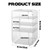 WAKCCIL Baby Bottle Organizer 15" x 10inch 4-Tier Clear Acrylic Baby Bottle Storage Organizer for Countertop & Cabinet Drainable Bottles Storage Station Container for Nipples Food Jars Pump Parts