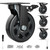 6 Inch Caster Wheels Heavy Duty Casters Set of 4 with Brake