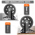 6 Inch Caster Wheels Heavy Duty Casters Set of 4 with Brake